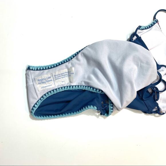 Salt+Cove Stitch Cross-Back One-Piece Swimsuit medium - Picture 6 of 6